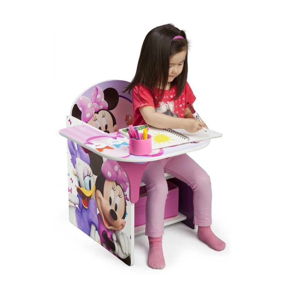 Delta Chair Desk with Storage, Minnie Mouse MEGMM02